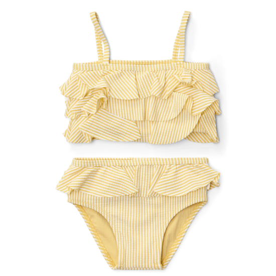 Slika Dvodijelni dječji kupaći kostim Ocean Treasures Yellow 98/104 - Little Dutch