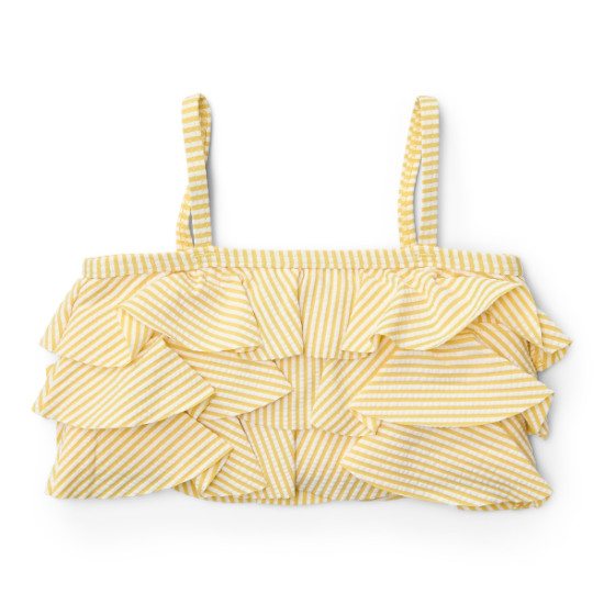 Slika Dvodijelni dječji kupaći kostim Ocean Treasures Yellow 98/104 - Little Dutch