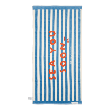 Slika Ručnik za plažu Ocean Sea Life Ocean Blue - Little Dutch