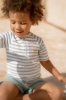 Slika Dječje kupaće gaćice Seashells Surf Blue 86/92 - Little Dutch