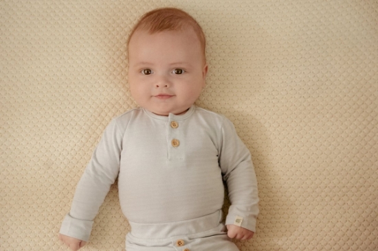 Slika Bodi sa dugim rukavima Baby Blue 74 - Little Dutch