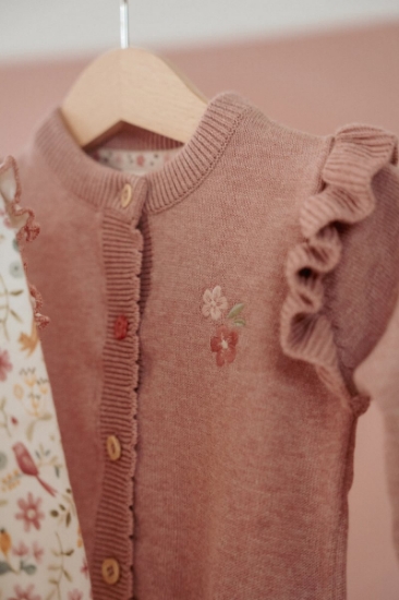 Slika Pleteni kardigan Fairy Pink 62 - Little Dutch