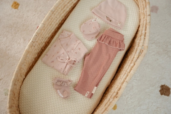 Slika Dječje hlače Pink Blush 56 - Little Dutch