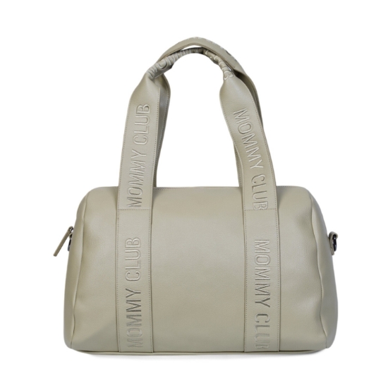 Slika Torba Mommy Club Signature Vegan Leather Green - Childhome