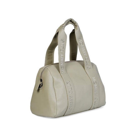 Slika Torba Mommy Club Signature Vegan Leather Green - Childhome