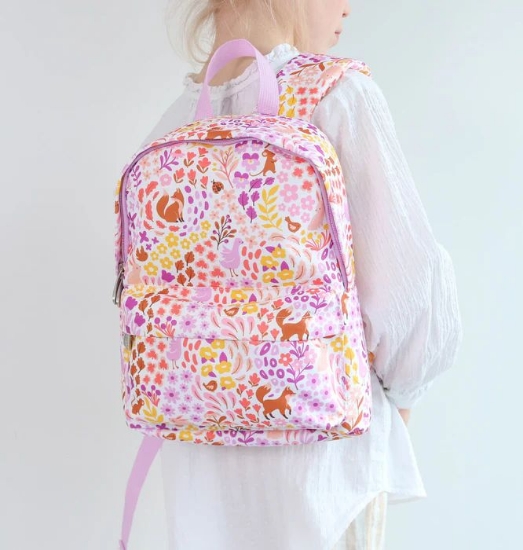 Slika Mini ruksak, Flower garden - A Little Lovely Company