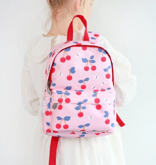 Slika Mini ruksak, Cherries - A Little Lovely Company