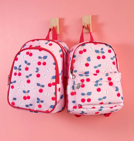 Slika Mini ruksak, Cherries - A Little Lovely Company