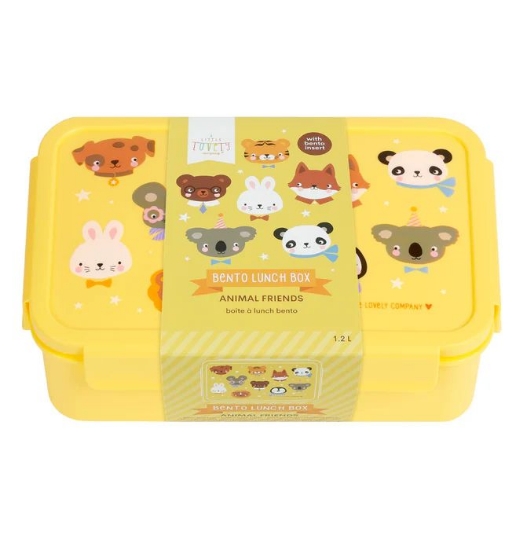 Slika Kutija za užinu Bento, Animal friends - A Little Lovely Company