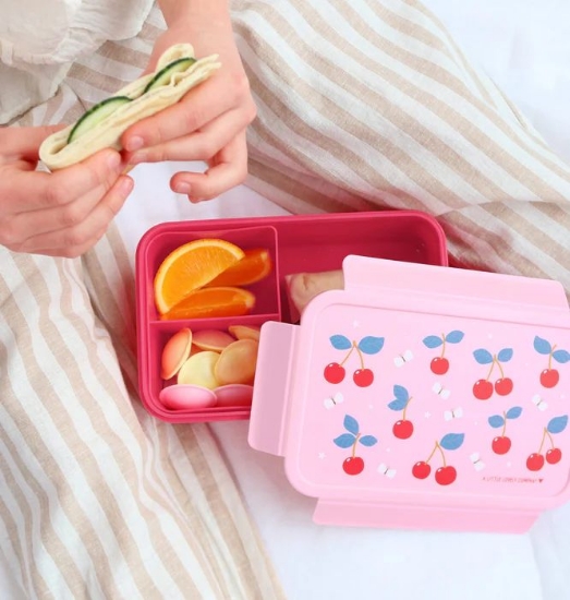 Slika Kutija za užinu Bento, Cherries - A Little Lovely Company