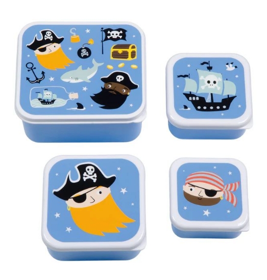 Slika Kutije za ručak i grickalice, Pirates - A Little Lovely Company