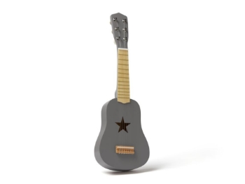 Slika Dječja drvena gitara – tamno siva