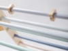 Slika Rastući Montessori Picklerov Trokut s 2u1 pločom – Pastel set