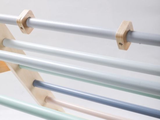 Slika Rastući Montessori Picklerov Trokut s 2u1 pločom – Pastel set