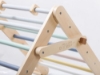 Slika Rastući Montessori Picklerov Trokut s 2u1 pločom – Pastel set