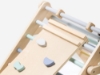 Slika Rastući Montessori Picklerov Trokut s 2u1 pločom – Pastel set