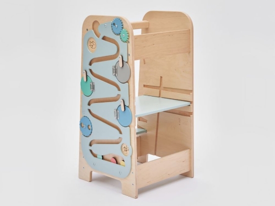 Slika Rastući edukativni toranj 5u1 – Play 75 cm (plavi)