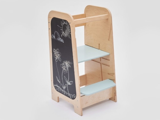 Slika Rastući edukativni toranj 5u1 – Play 75 cm (plavi)