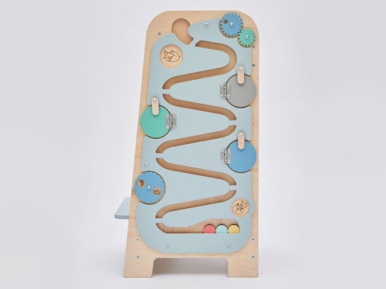 Slika Rastući edukativni toranj 5u1 – Play 75 cm (plavi)