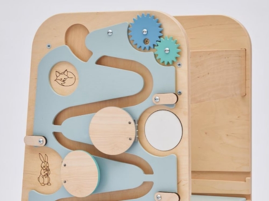 Slika Rastući edukativni toranj 5u1 – Play 75 cm (plavi)