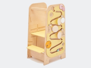 Prikažite detalje za Rastuća Učionica Edukativna 5u1 Play 75 cm - žuta Slika Rastuća Učionica Edukativna 5u1 Play 75 cm - žuta