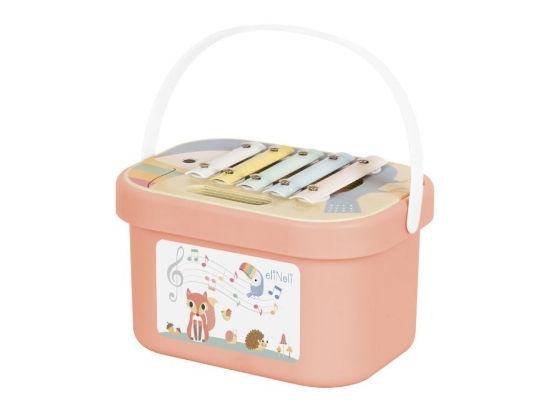 Slika Set dječjih glazbenih instrumenata u kutiji 4u1