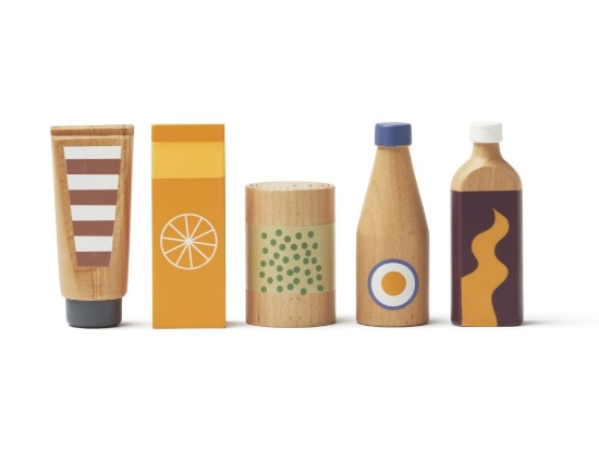 Slika Set boca i limenki za dječju kuhinju KID'S HUB