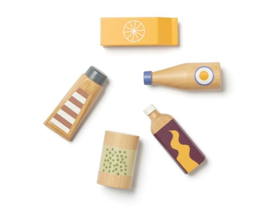 Slika Set boca i limenki za dječju kuhinju KID'S HUB