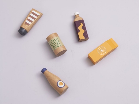 Slika Set boca i limenki za dječju kuhinju KID'S HUB