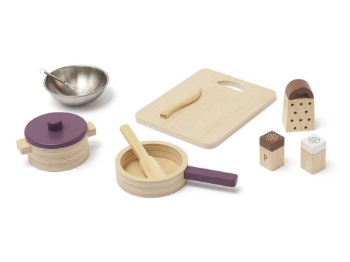 Slika Dječji set kuhinjskog posuđa - KID'S HUB