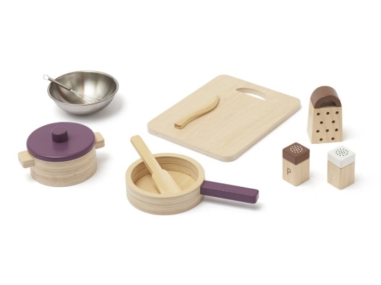 Slika Dječji set kuhinjskog posuđa - KID'S HUB