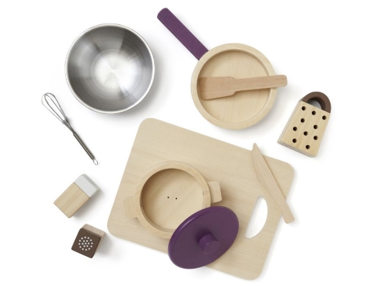 Slika Dječji set kuhinjskog posuđa - KID'S HUB