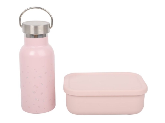 Slika Set za užinu za djecu (kutija + boca) | eliNeli®