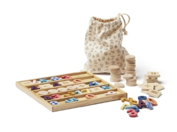 Slika Drvena ploča za umetanje i brojanje