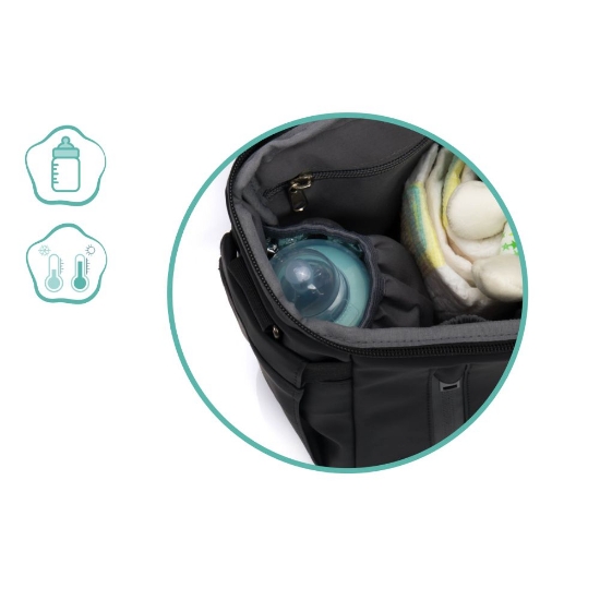 Slika Organizer za kolica Larvik, black Fillikid 