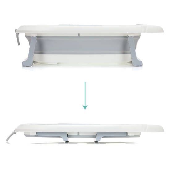 Slika Fillikid sklopiva kadica Beluga, white-grey 
