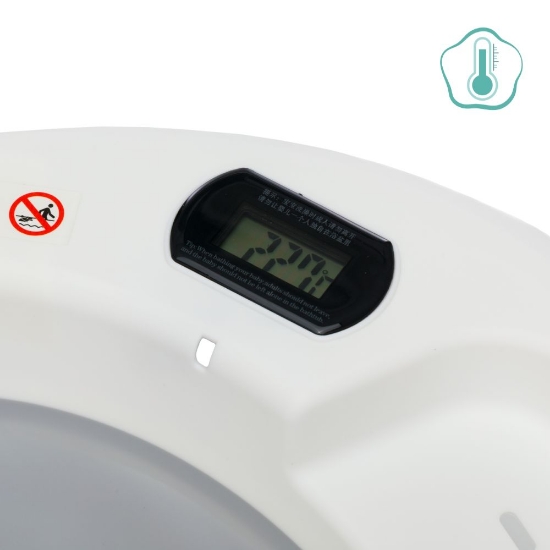 Slika Fillikid sklopiva kadica Beluga, white-grey 