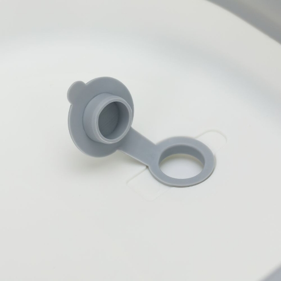 Slika Sklopiva kadica Beluga, white-grey Fillikid 