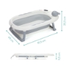 Slika Fillikid sklopiva kadica Beluga, white-grey 