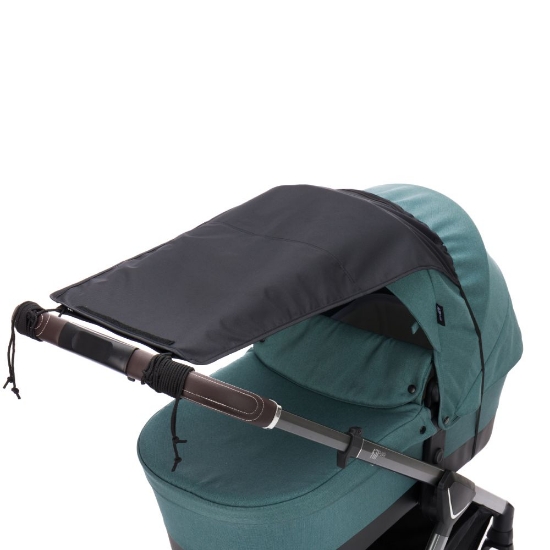 Slika Zaštita od sunca/sjenilo za kolica Easy, black melange Fillikid 