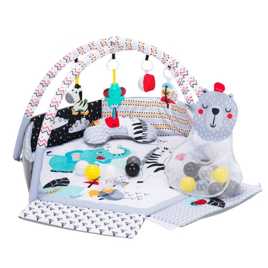 Slika Edukativna igraonica za bebe Colourful s lopticama Fillikid 