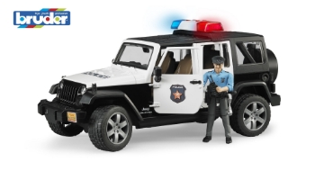 Slika Policijski Jeep Wrangler 02526 BRUDER 