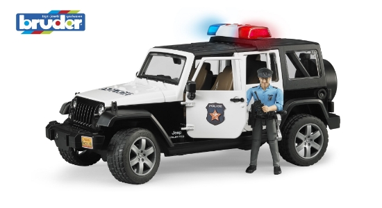 Slika Policijski Jeep Wrangler 02526 BRUDER 