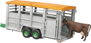 Slika Prikolica sa kravom 02227 BRUDER 