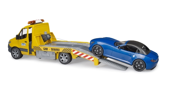 Slika Autotransporter MB Sprinter + auto Roadster 50 cm 02675 BRUDER 