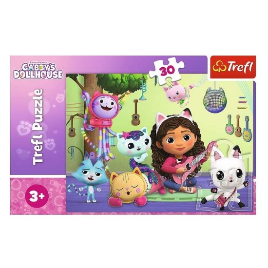 Slika Puzzle Gabby's Dollhouse, 30 kom 18301 TREFL 