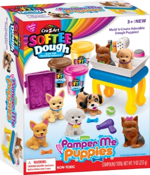 Slika Plastelin Izradi psiće Softee Dough 36199 CRAZART