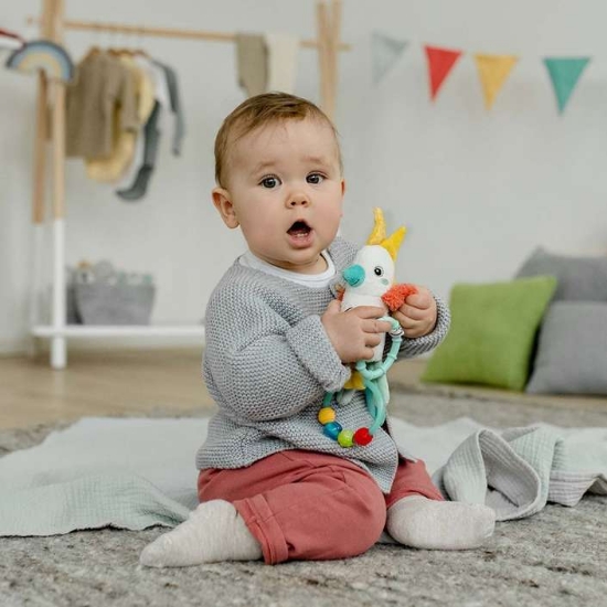 Slika Zvečka kakadu s kopčom, DoBabyDoo 049060 FEHN 
