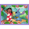 Slika Puzzle Lilo&amp;Stitch, 4u1 (35,48,54,70) 34633 TREFL 