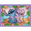 Slika Puzzle Lilo&amp;Stitch, 4u1 (35,48,54,70) 34633 TREFL 